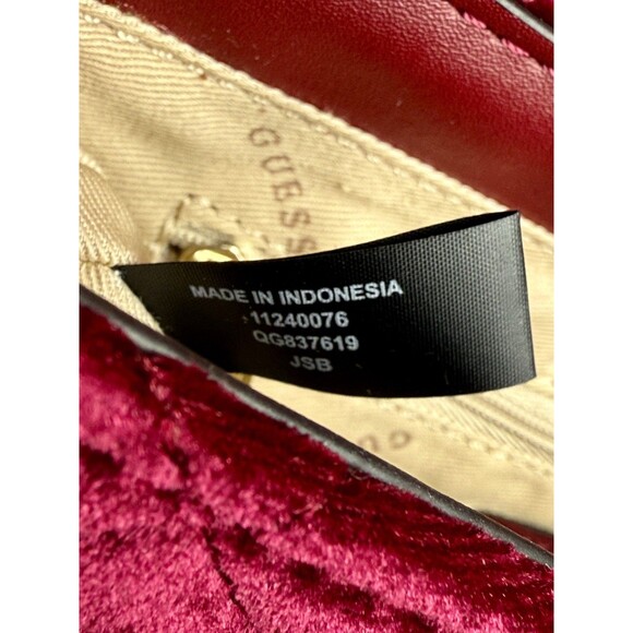 NWOT Guess G Dream Convertible Shoulder Crossbody Bag Merlot - Picture 12 of 17